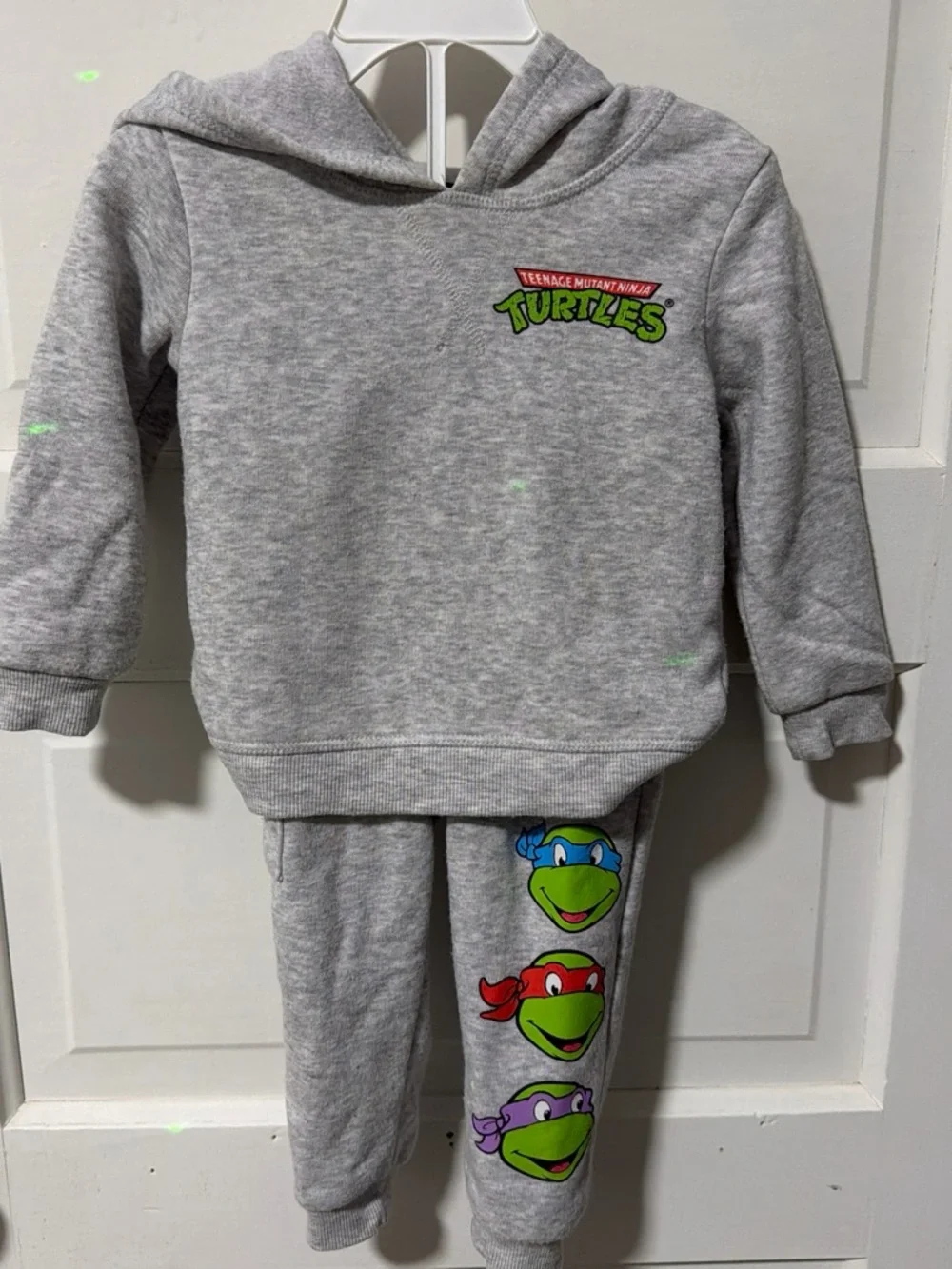 Teenage Mutant Ninja Turtles Kids Grey Hoodie & Jogger Set
